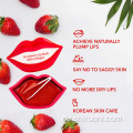 Vitamin C Erdbeer-Lippenbehandlungsmaske mit Kollagen